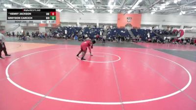 285 lbs Champ. Round 3 - Greydon Carcich, Norwich vs Kenny Jackson, Oneonta State