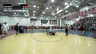 126 lbs Champ. Round 1 - Ivan Angulo, Desert Warriors vs Paul Varela, Deep Waters RTC