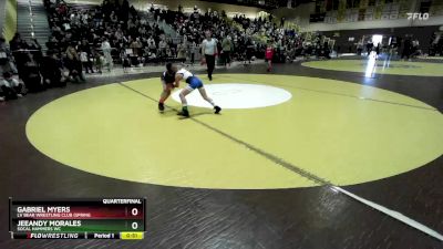 56 lbs Quarterfinal - Gabriel Myers, LV Bear Wrestling Club (Spring vs Jeeandy Morales, SoCal Hammers Wc