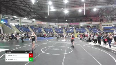 175 lbs Round Of 32 - Charles Rohlf, Mountain Vista Wrestling vs Tucker Mason, Westside Wrestling