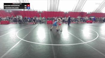 113 lbs Champ. Round 1 - Brayden Bergemann, Askren Wrestling Academy vs Jackson Williams, Freedom Wrestling Club