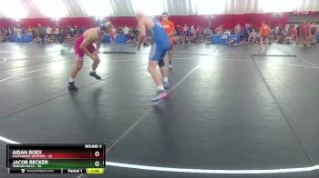 157 lbs Round 3 (6 Team) - Aidan Boex, Mahtomedi Zephyrs vs Jacob Becker, Vernon Hills