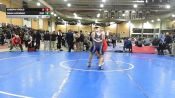 215 lbs 5th Place - Joseph Vitolo, East Providence vs Noah Acevedo, Central Falls/Blackstone Valley Prep