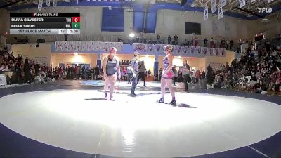 235 lbs 1st Place Match - Olivia Silvester, Thunder Ridge vs Bella Smith, Malad High School