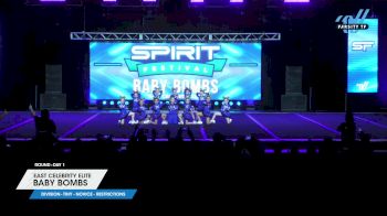 East Celebrity Elite - Baby Bombs [2025 L1 Tiny - Novice - Restrictions Day 1] 2025 Spirit Fest Grand Nationals