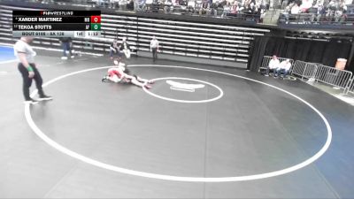 6A 138 lbs Cons. Round 1 - Tekoa Stotts, American Fork vs Xander Martinez, Mountain Ridge