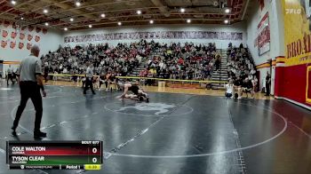 165 lbs 3rd Place Match - Tyson Clear, Malvern vs Cole Walton, Aurora