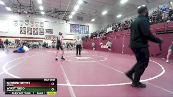 126 lbs Champ. Round 2 - Anthony Stotts, NEOSHO vs Wyatt Toigo, PARK HILL SOUTH