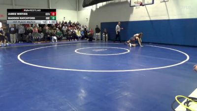 145-149D 1st Place Match - Madden Ratchford, Independence vs James Wirtjes, Cedar Falls