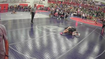 120 lbs Champ. Round 1 - Tristen Barry, Bend vs Maximus Roehl, Cleveland