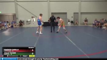 126 lbs Round 5 (8 Team) - Maddox Casella, Kansas Blue vs Colin Tucker, Kentucky