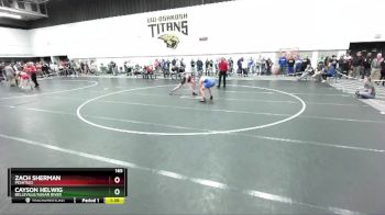 165 lbs Champ. Round 3 - Cayson Helwig, Belleville/Sugar River vs Zach Sherman, Peshtigo