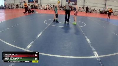 96 lbs Rd# 10- 4:00pm Saturday Final Pool - Bret Bednarczyk, VA Team Predator vs Joseph Bajza, Mile High