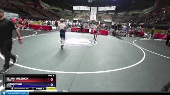 113 lbs Round 2 (16 Team) - Elijah Valencia, SJWA vs Uriah Hale, NAWA