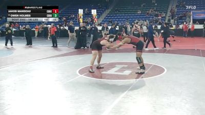 190 lbs Consi Of 16 #1 - Jakob Manseau, Concord vs Owen Holmes, Conard
