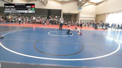 61 lbs Rr Rnd 2 - Sam Levine, Warhawks - ESC vs Grady Sidlo, All I See Is Gold Academy Stripes - ESC