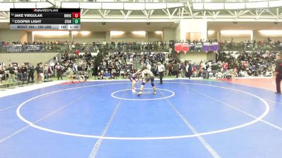 190 lbs Round Of 16 - Jake Virgulak, Brien McMahon vs Cooper Light, Stonington*