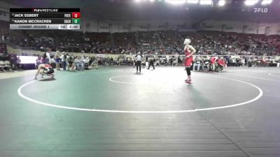 B4A-144 lbs Champ. Round 1 - Jack Egbert, Poteau vs Kanon Mccracken, Cache