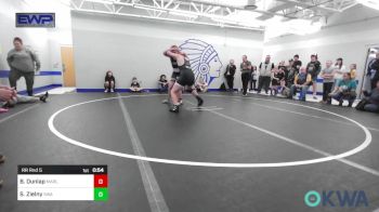 Rr Rnd 5 - Brinlee Dunlap, Marlow Outlaws vs Sutton Zielny, Shelton Wrestling Academy