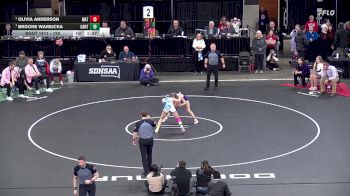 120 lbs 1st Place Match - Olivia Anderson, Watertown vs Brooke Warejcka, Canton