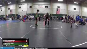 110 lbs Round 2 (6 Team) - Rudy Rodriguez, G.I. Grapplers Gold vs Josiah LaMere, Team Zapas