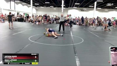 68 lbs Round 1 (6 Team) - Jayson Knox, PA Alliance vs Isiah Latham, CTWHALE