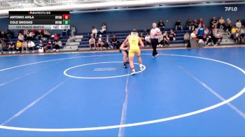 149 lbs 1st Place Match - Antonio Avila, Wyoming vs Cole Brooks, Wyoming