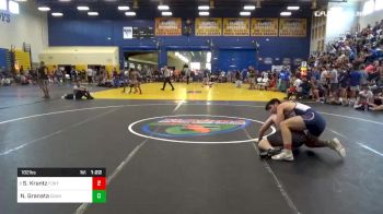 182 lbs Round Of 16 - Steven Krantz, Fort Pierce Central vs Nick Granata, Countryside Clearwater