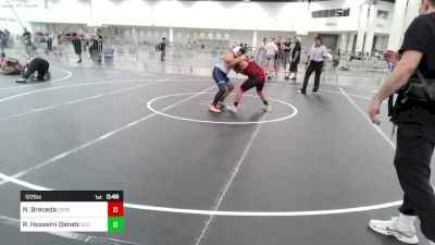 122 lbs 5th Place - Noah Breceda, Espana WC vs Radin Hosseini Qanatqazi, SoCal Hammers