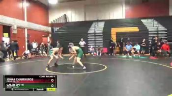 160 lbs Cons. Round 4 - Caleb Smith, Green Valley vs Jonas Charfauros, Green Valley