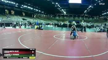 105 lbs Cons. Round 4 - Gabriela Kerber, Cypress Bay vs Yhoalibeth Ruiz, Freedom
