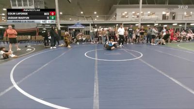 110 lbs Round 2 (6 Team) - Jaguar Madyun, Takedown Elite vs Colin LaForge, Mat Assassins Black