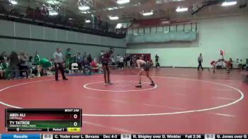 Round 2 - Ty Tatroe, Waverly-Shell Rock vs Abdi Ali, Postville