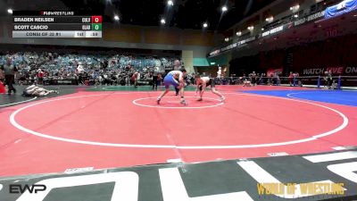 125 lbs Consi Of 32 #1 - Braden Neilsen, Culver Mat Club vs Scott Cascio, Gladiator Academy
