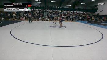 174 lbs Champ. Round 2 - Gavin McLaughlin, Brockport vs Luke Baitzel, Liberty