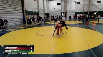 215 lbs Cons. Semi - Nathan Vasquez, Independent vs Carter Spreer, Silver Lake Wrestling