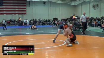 197 lbs Cons. Round 2 - Cole Williams, Ohio Northern vs Mason Custer, Trine