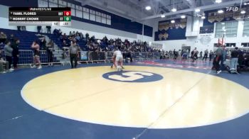 285 lbs 5th Place Match - Robert Crowe, South Torrance vs Yamil Flores, William J Pete Knight