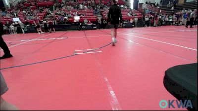 55 lbs Quarterfinal - Aidan Garland, Berryhill Wrestling Club vs Rocky Johnson, Team Of Hard Knox