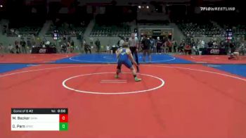 140 lbs Consolation - Max Becker, Dark Cloud Wrestling Club vs Devan Parn, Blue Pride Wrestling Club