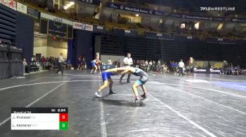 149 lbs Prelims - Jason Kraisser, Campbell vs Luke Kemerer, Pittsburgh