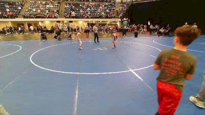 Boys 3rd-4th Grade - 67 Cons. Round 1 - Colton Hennigar, Team Valley Wrestling Club vs Wyatt Peterson, DC Elite Wrestling