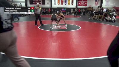 106 lbs Round 5 - Keller Little, Eddyville-Blakesburg-Fremont vs Christian Demayo, Louisa-Muscatine