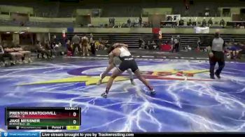 138 lbs Round 3 (4 Team) - Preston Kratochvill, Holmen vs Jake Messner, Northfield