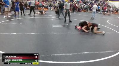 108/115 Semifinal - Zycari Drakeford, KC Elite vs Lily Nguyen, Summerville Takedown Club