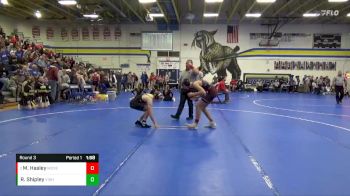 JV-10 lbs Round 3 - Marcus Hasley, Mount Vernon vs Ryan Shipley, Vinton-Shellsburg