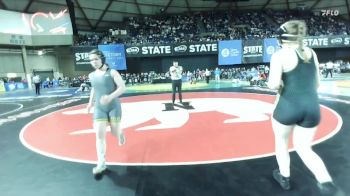 Girls 3A 145 lbs Champ. Round 1 - Khloe Day, Timberline (Girls) vs Ava Risner, Kelso (Girls)