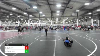 74 lbs 3rd Place - Burl Dull, Mattime vs Jt Turner, Desert Dogs WC