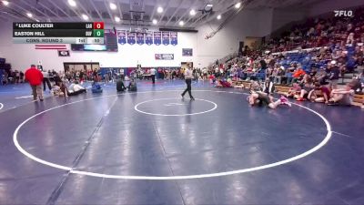 115 lbs Cons. Round 3 - Easton Hill, Clear Creek Middle School vs Luke Coulter, Laramie Middle School