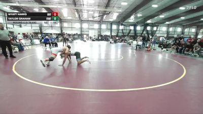 165 lbs Round 4 (8 Team) - Taylor Graham, Fremont vs WYATT HANKS, Manti
